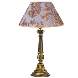 Лампа настольная с абажуром BO-17316