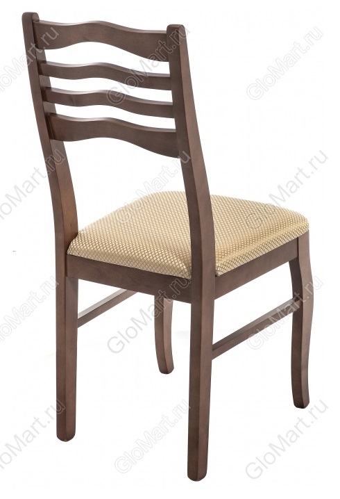 Деревянный стул с подножкой