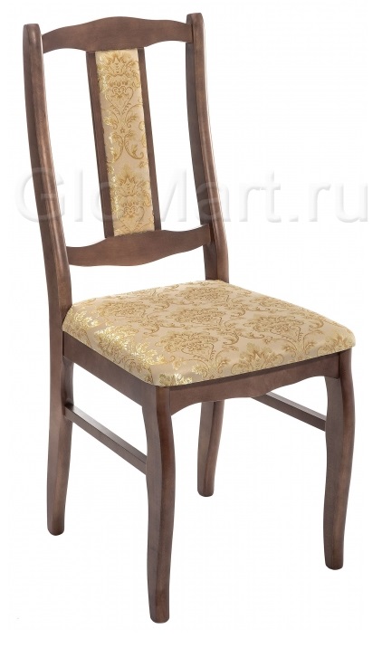 Деревянный стул с подножкой